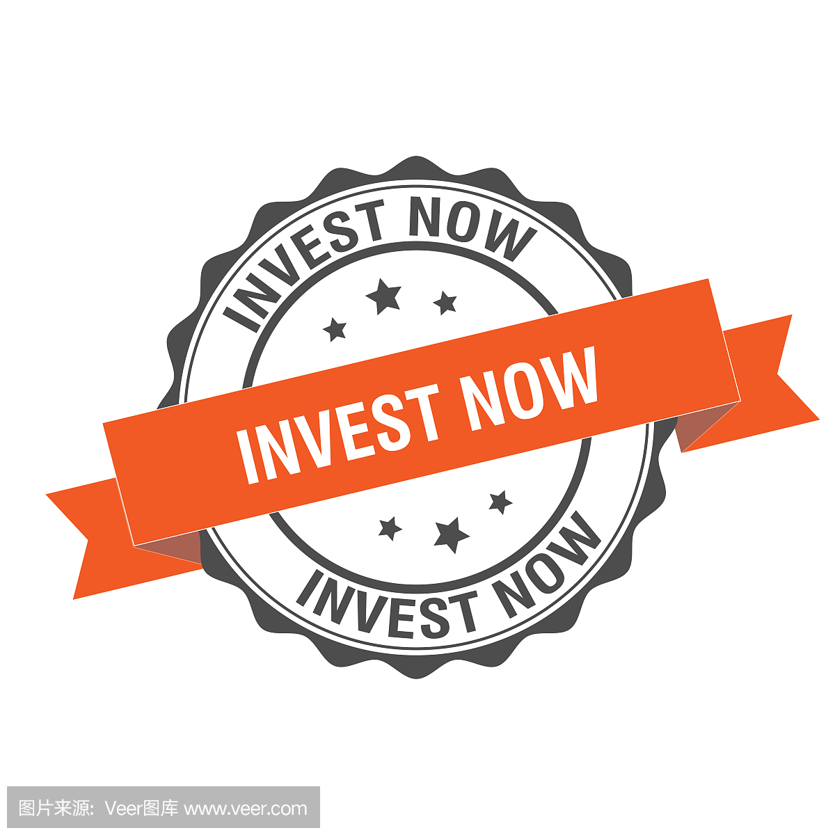 現(xiàn)在投資郵票插圖